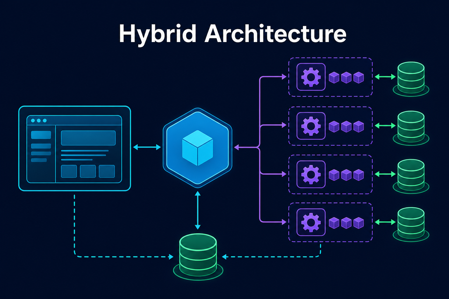Hybrid architecture diagram 1
